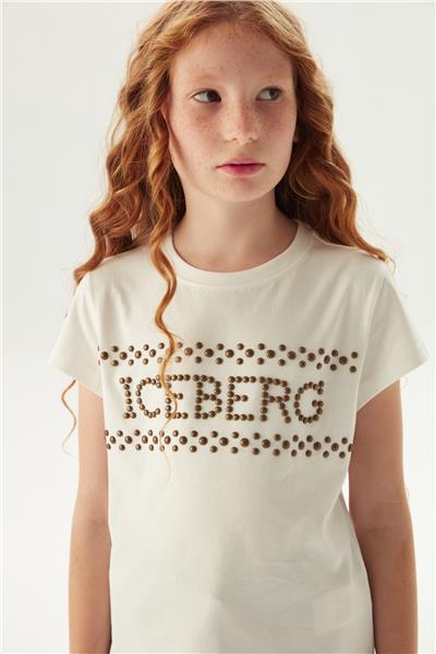 Iceberg Kız Çocuk Kırık Beyaz Tshirt