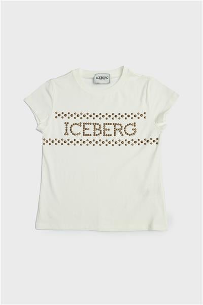 Iceberg Kız Çocuk Kırık Beyaz Tshirt