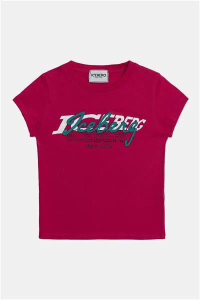 Iceberg Kız Çocuk Kırmızı T-Shirt