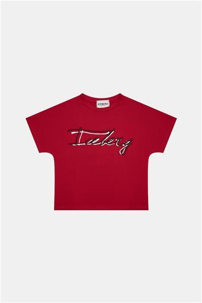 Iceberg Kız Çocuk Kırmızı T-Shirt