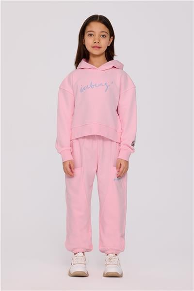 Iceberg Kız Çocuk Pembe SweatshirtIceberg Kız Çocuk Pembe Sweatshirt