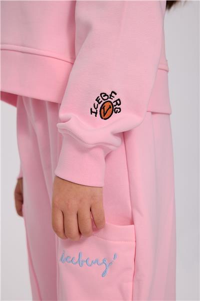 Iceberg Kız Çocuk Pembe SweatshirtIceberg Kız Çocuk Pembe Sweatshirt