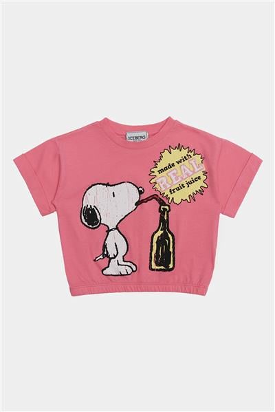 Iceberg Kız Çocuk Pembe T-Shirt