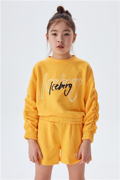 Iceberg Kız Çocuk Sarı Sweatshirt