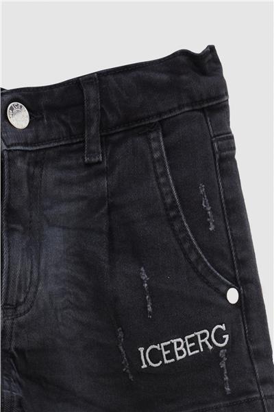 Iceberg Kız Çocuk Siyah Şort