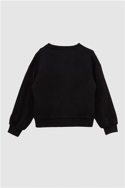 Iceberg Kız Çocuk Siyah Sweatshirt