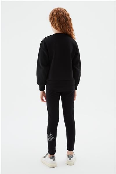 Iceberg Kız Çocuk Siyah Sweatshirt