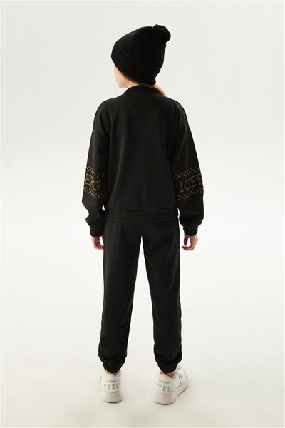 Iceberg Kız Çocuk Siyah Sweatshirt