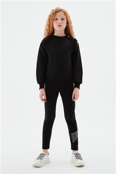 Iceberg Kız Çocuk Siyah Sweatshirt