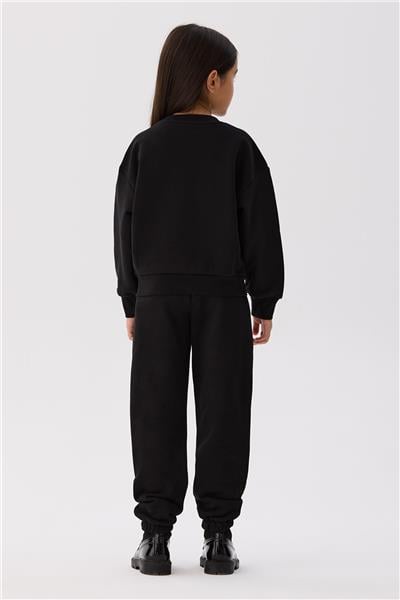 Iceberg Kız Çocuk Siyah Sweatshirt