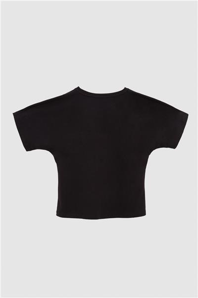 Iceberg Kız Çocuk Siyah T-Shirt