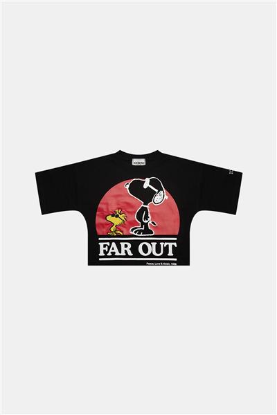 Iceberg Kız Çocuk Siyah T-Shirt