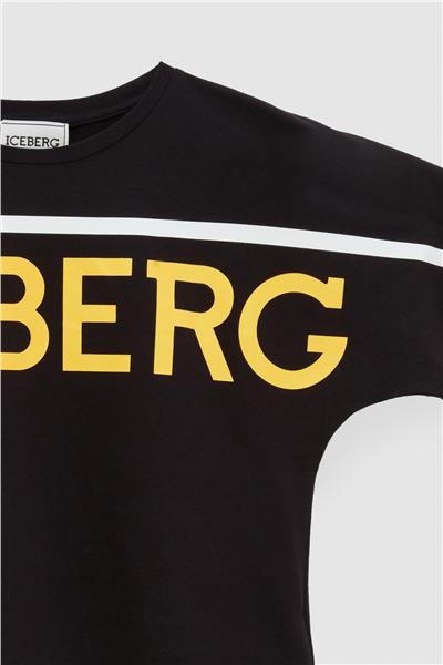 Iceberg Kız Çocuk Siyah T-Shirt