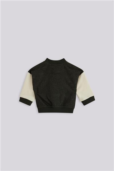 Layette Erkek Bebek Antrasit Eşofman ÜstüLayette Erkek Bebek Antrasit Eşofman Üstü