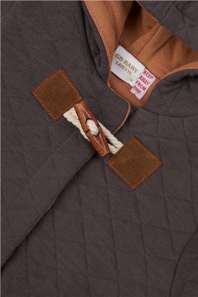 Layette Erkek Bebek Antrasit Tulum