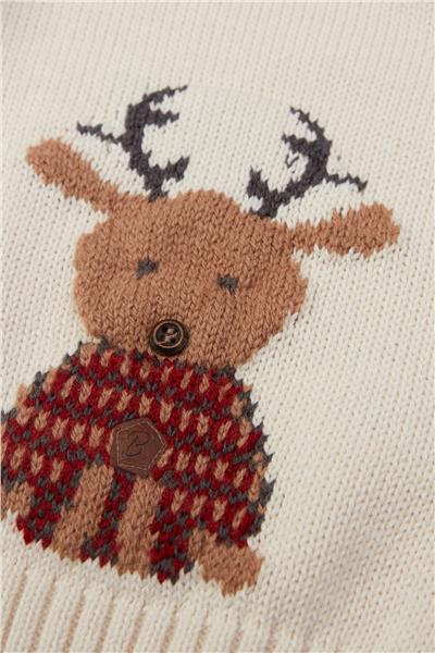 Layette Erkek Bebek Bej Kazak