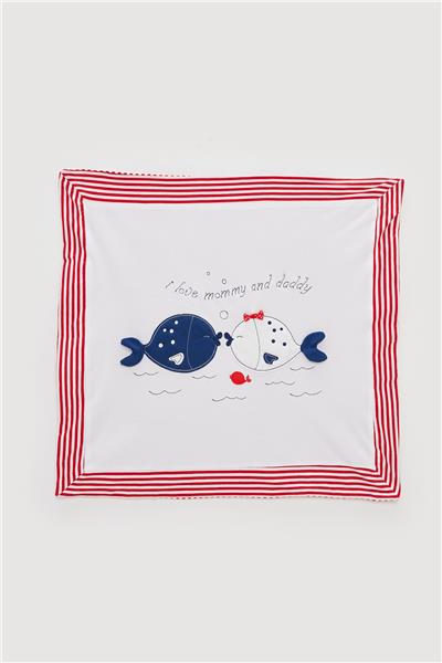 Layette Erkek Bebek Beyaz Battaniye
