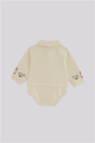Layette Erkek Bebek Beyaz GömlekLayette Erkek Bebek Beyaz Gömlek