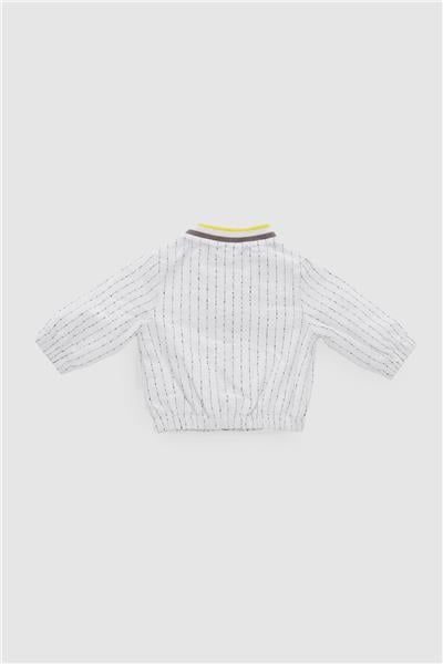 Layette Erkek Bebek Çizgili Ceket