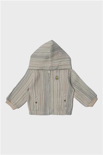 Layette Erkek Bebek Çizgili Eşofman Üstü