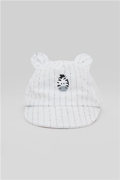 Layette Erkek Bebek Çizgili Şapka