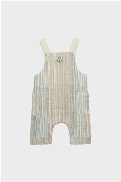 Layette Erkek Bebek Çizgili Tulum
