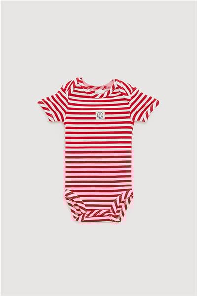Layette Erkek Bebek Desenli 3lü Body Set
