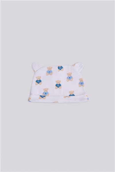 Layette Erkek Bebek Desenli BereLayette Erkek Bebek Desenli Bere