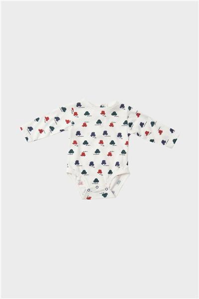Layette Erkek Bebek Desenli Body