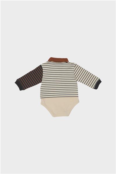 Layette Erkek Bebek Desenli Body