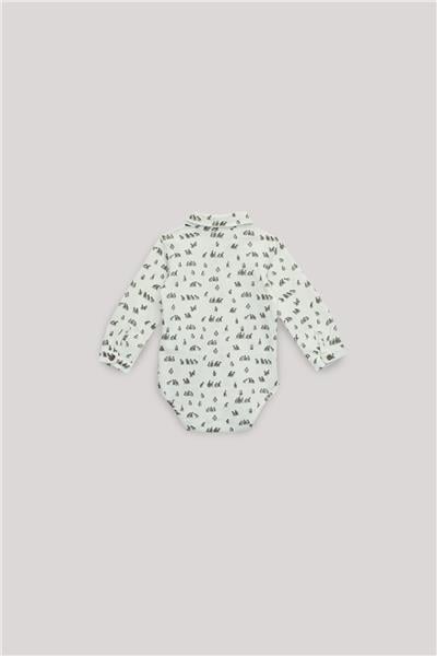 Layette Erkek Bebek Desenli Body