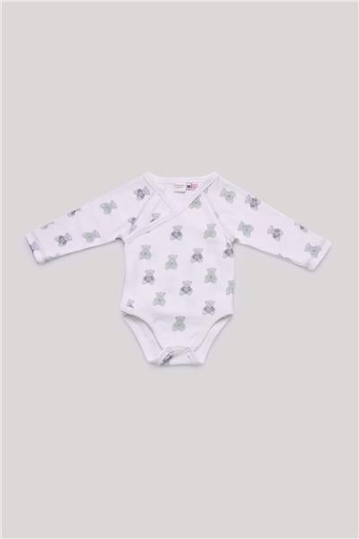 Layette Erkek Bebek Desenli Body