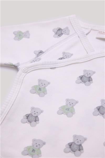 Layette Erkek Bebek Desenli Body