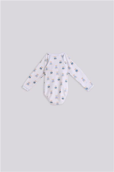 Layette Erkek Bebek Desenli BodyLayette Erkek Bebek Desenli Body