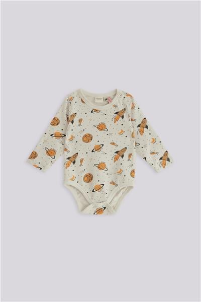 Layette Erkek Bebek Desenli BodyLayette Erkek Bebek Desenli Body