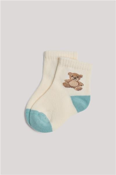 Layette Erkek Bebek Desenli ÇorapLayette Erkek Bebek Desenli Çorap