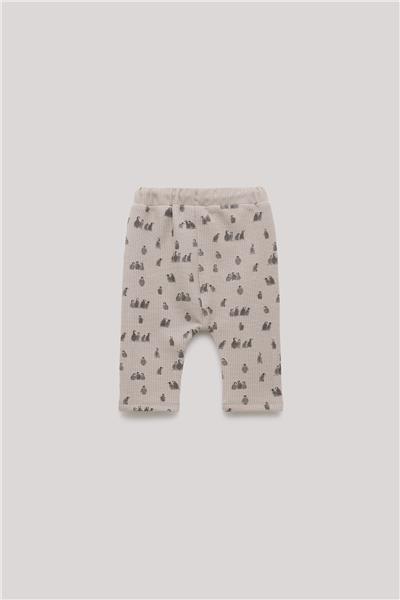 Layette Erkek Bebek Desenli Eşofman Altı