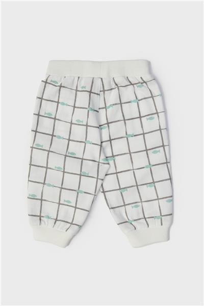 Layette Erkek Bebek Desenli Eşofman Altı