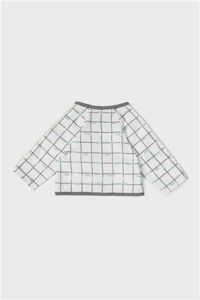 Layette Erkek Bebek Desenli Eşofman Üstü