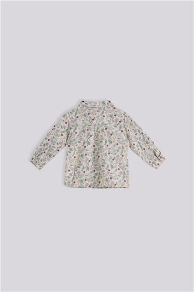 Layette Erkek Bebek Desenli GömlekLayette Erkek Bebek Desenli Gömlek