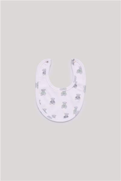 Layette Erkek Bebek Desenli Önlük