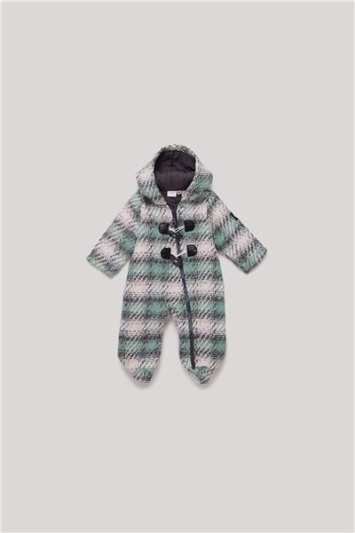 Layette Erkek Bebek Desenli Tulum
