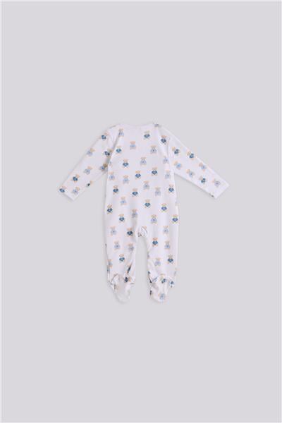 Layette Erkek Bebek Desenli TulumLayette Erkek Bebek Desenli Tulum