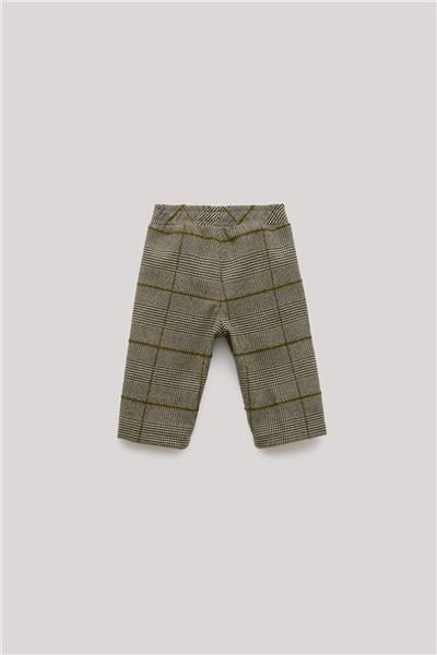 Layette Erkek Bebek Ekose Pantolon