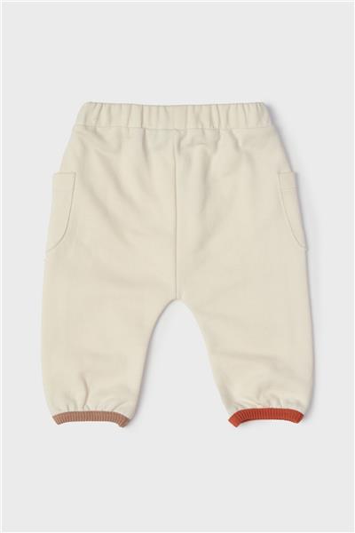 Layette Erkek Bebek Ekru Eşofman Altı