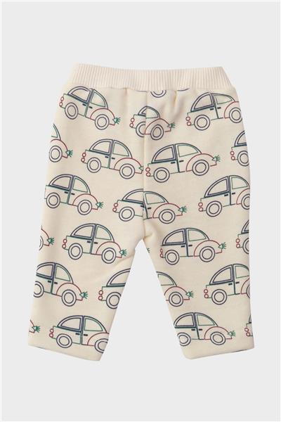 Layette Erkek Bebek Ekru Eşofman Altı