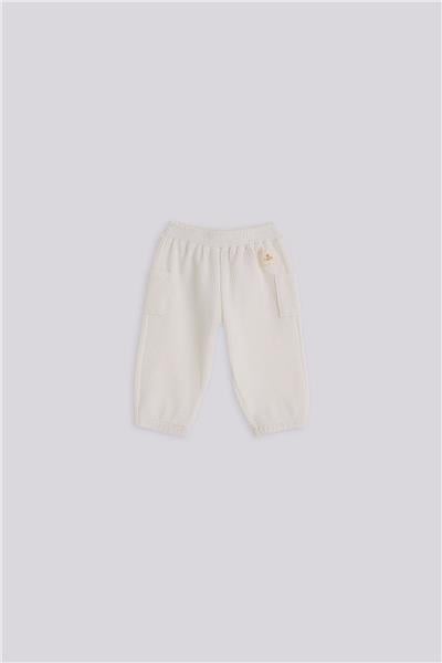 Layette Erkek Bebek Ekru Eşofman AltıLayette Erkek Bebek Ekru Eşofman Altı