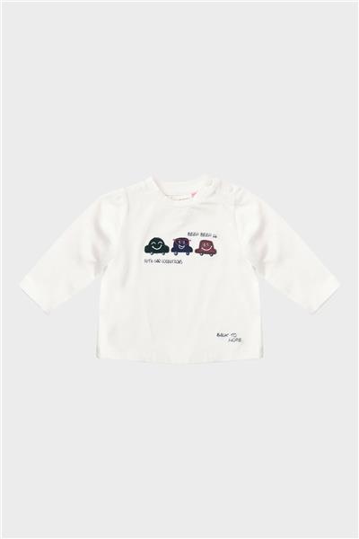 Layette Erkek Bebek Ekru T-Shirt