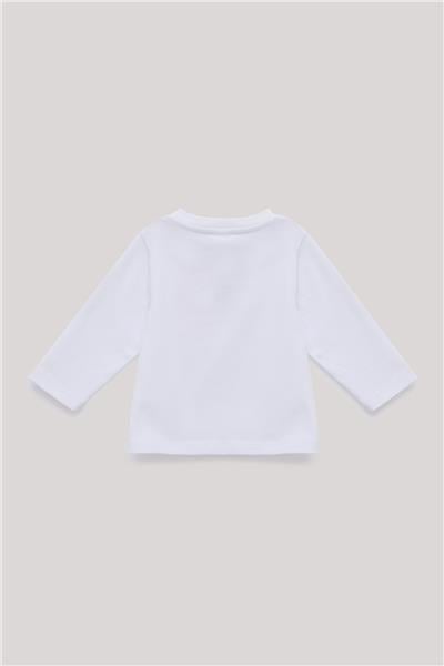 Layette Erkek Bebek Ekru T-Shirt