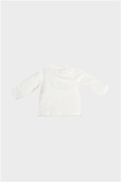 Layette Erkek Bebek Ekru T-Shirt